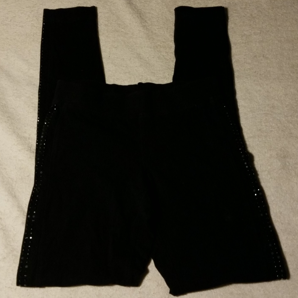 Express Leggings Pants Black Studded XS